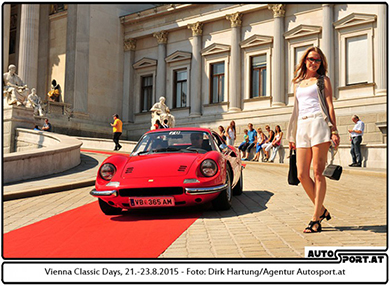 Vienna Classic Days - Touristen staunen was in Wien möglich ist - Foto: Dirk Hartung/Agentur Autosport.at