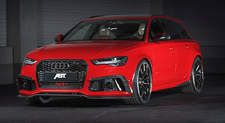 Der ABT Audi RS6+ kommt mit 705PS daher<br>Foto: ABT