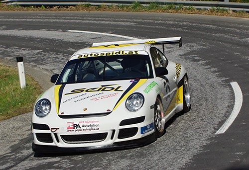 Manuel Seidl sorgte mit dem 997 GT3 für einen Porsche Doppelsieg<br>Foto: Werner Schneider/Agentur Autosport.at