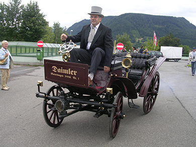 Freithofnig Daimler Viktoria 1886 <br> Foto: Dirk Hartung/Agentur Autosport.at