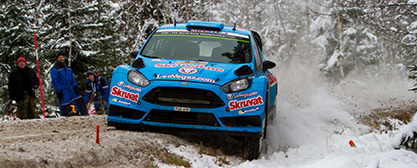 Henning solber / Ilka Minor - In Schweden auf Platz 7 gefahren - Foto: Patrik Pangerl/Agentur Autosport.at