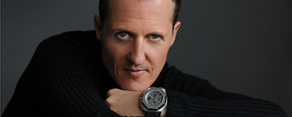 Michael Schumacher - Keep Fighting - Foto: Audemars/michael-schumacher.de