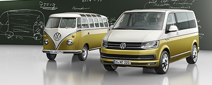 Vor 70 Jahren wurde eine besondere Idee geboren - auf dem Genfer Automobilsalon wird das Jubiläumsmodell präsentiert - der Bulli