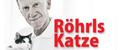 Helmut Deimerl gratuliert Walter Röhrl zum 70. Geburtstag - Foto: Cover Röhrls Katze