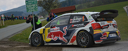 Raimund Baumschlager gibt sich bei Premiere des Polo WRC mit dem 2. Platz zufrieden