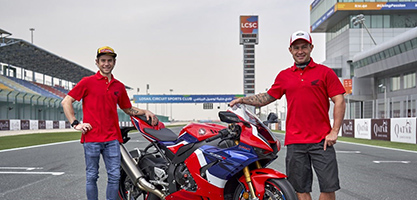 Gegen Corona: Die perfekte Runde mit einer Honda CBR 1000 RR-R in Qatar