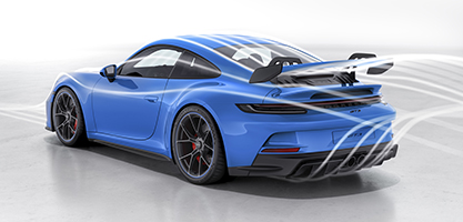 Zauberwort Aerodynamik - Technischer Feinschliff für den Porsche 911 GT3