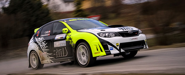 Christian Mrlik gewinnt Schneerosen-Rallye 2015