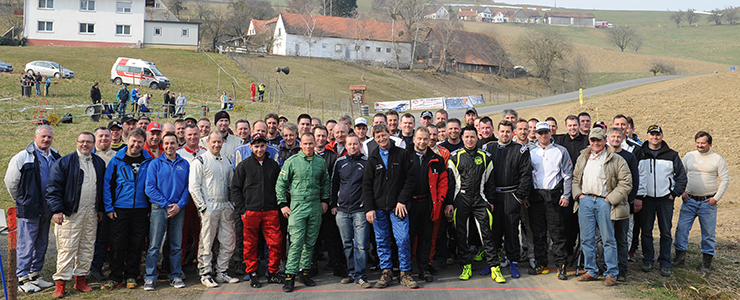 71 Piloten starteten beim Saisonauftakt der Bergrallye in Lödersdorf - Foto: Dirk Hartung/agentur Autosport.at